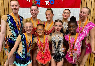 Twee teams uit Meppel Nederlands kampioen acrogym in Ahoy
