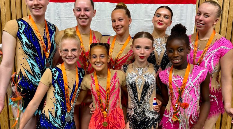 Twee teams uit Meppel Nederlands kampioen acrogym in Ahoy