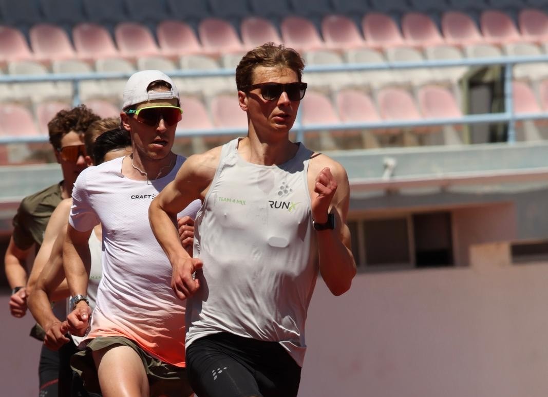 Mads Meijer op trainingskamp in Portugal