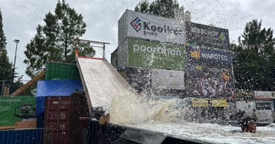 Modder, schuim en water bij Obstacle Run in Staphorst: “Straks lekker de jacuzzi in”
