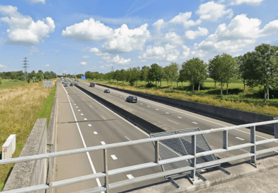 De A32 bij Meppel