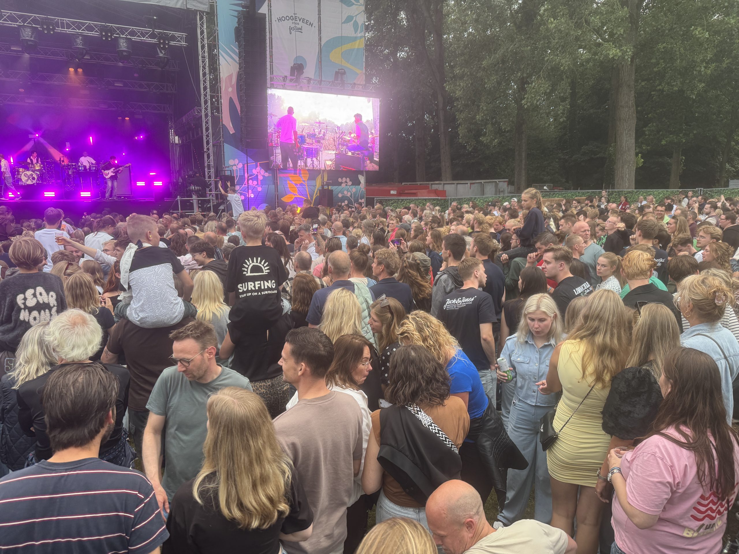Zaterdag was het Stadsfestival in Hoogeveen. Ruim 11.000 bezoekers kwamen naar het Steenbergerpark om te genieten van muziek en show. Optredens van Chef Special en The Dirty Daddies waren het hoogtepunt.