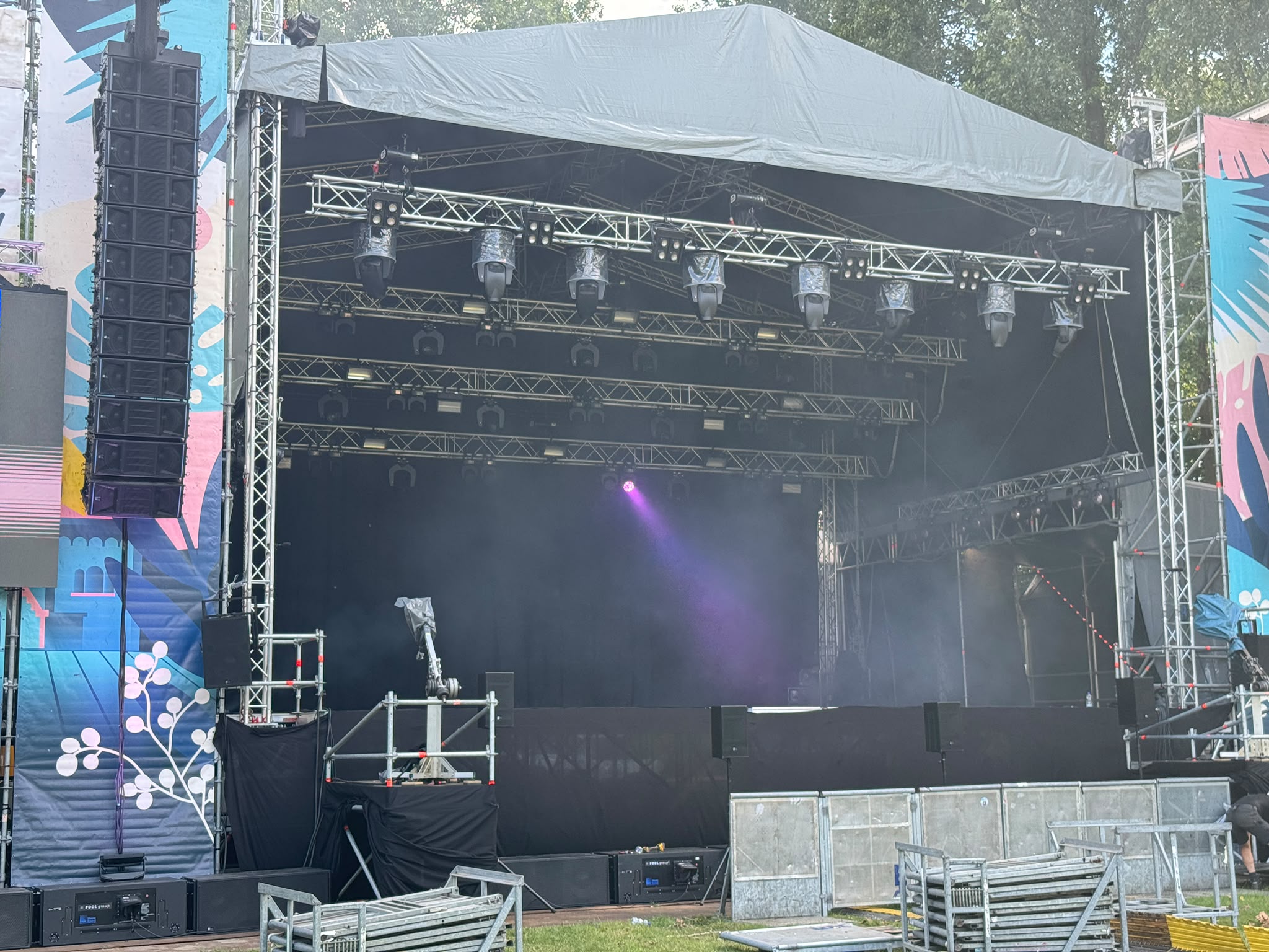 Zaterdag vindt in het Steenbergenpark in Hoogeveen de 5e editie van het Stadsfestival plaats. Na een volle week van opbouw is de organisatie er klaar voor.