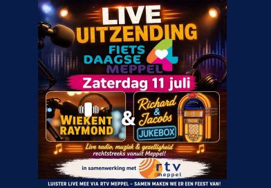 RTV Meppel Live op slotdag Fiets4daagse Meppel