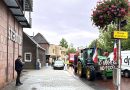 Boerenprotest in Meppel bij het stadshuis