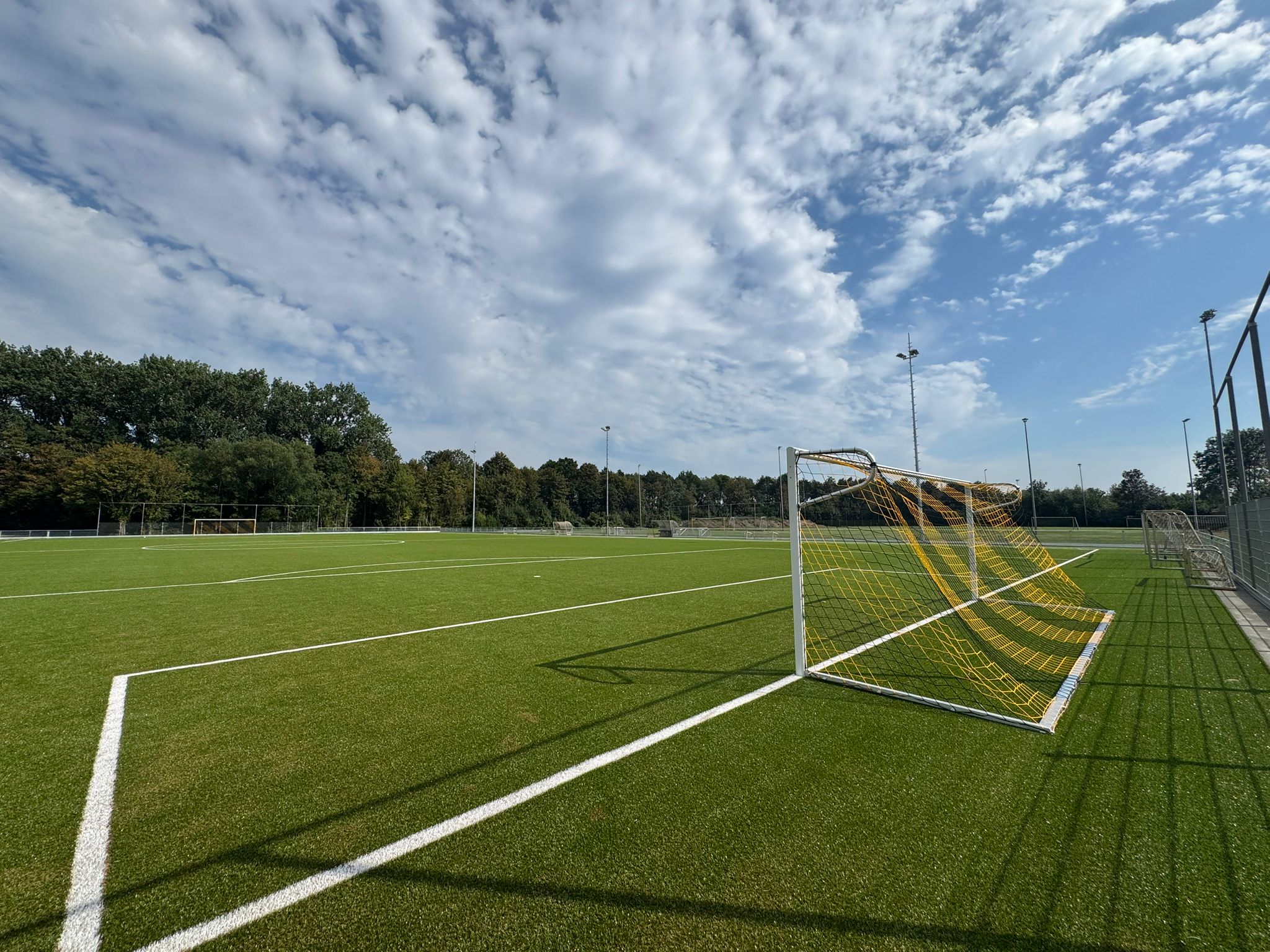 Nieuw kunstgras bij Alcides in Meppel