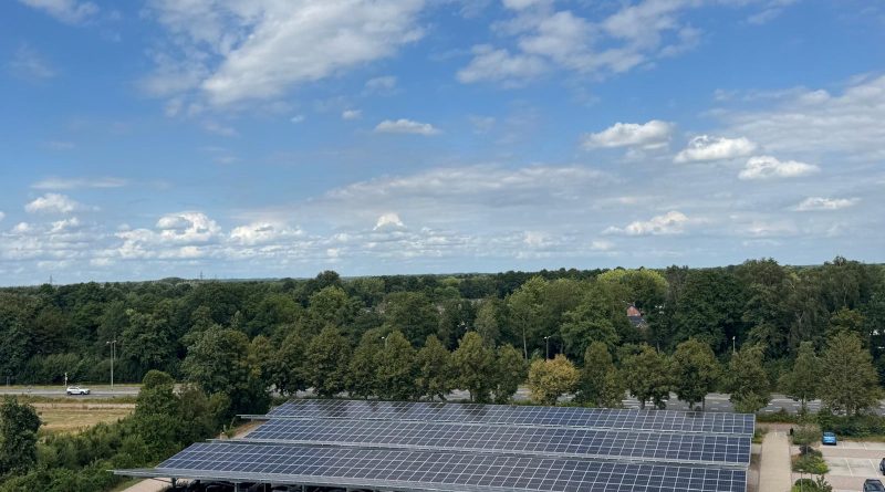 Zonnepark bij Isala Meppel