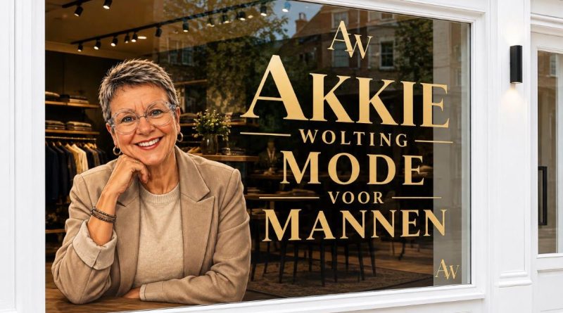 Akkie Wolting start nieuw avontuur met mannenmodezaak: “Kleding online shoppen is niets voor een man”