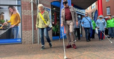 Blinden en slechtzienden trekken aan de bel over situatie in Meppel: “Flinke stappen maken”