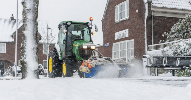 Hoogeveen en De Wolden klaar voor gladheid: “Strooien voordat het glad wordt” Gladheidbestrijding (Foto Gemeente Hoogeveen)